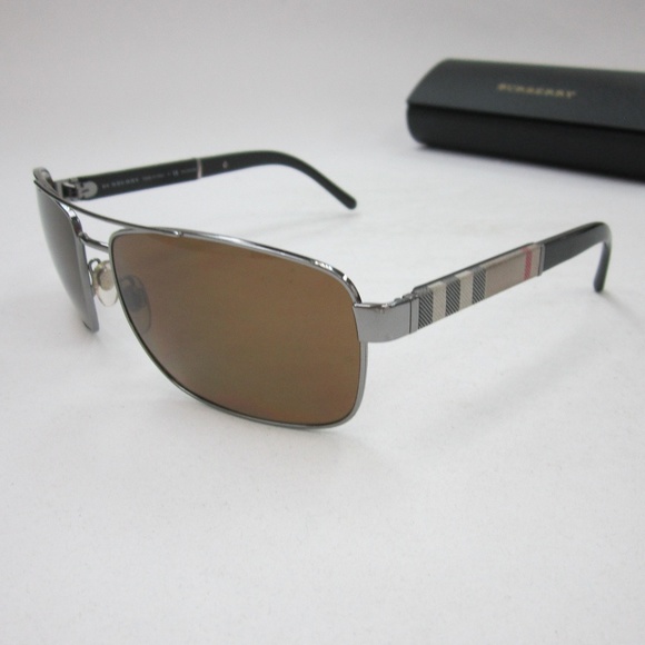 burberry men's aviator sunglasses